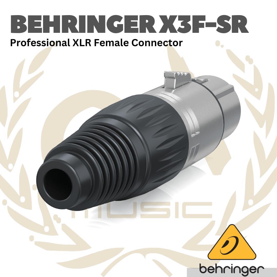 Behringer X3F Professional XLR Female Connector - Jack XLR Female 3 Pin X3-F