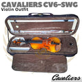 CAVALIERS CV6-SWG Violin Outfit | Biola 1/2 3/4 4/4 1/4 Size