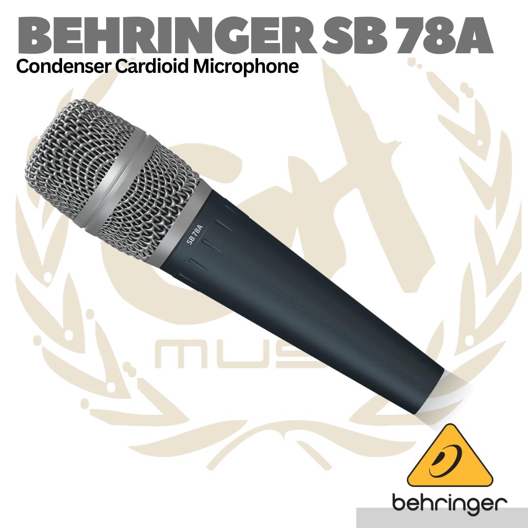 Behringer SB 78A Condenser Cardioid Microphone - Mik Kondensor