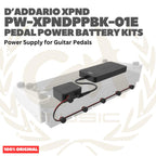 D'Addario PW-XPNDPPBK-01E XNPD Pedal Power Battery Kits Power Supply for Guitar Pedals - Power Cell Portabel 10.000mAh USB-C untuk Pedalboard Efek Gitar Bass