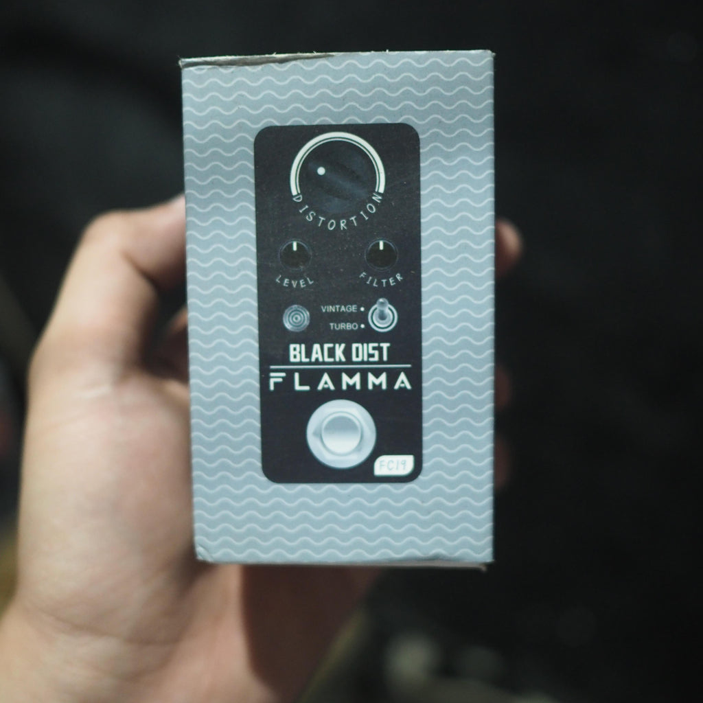 FLAMMA FC19 Black Dist - Warm, Sweet, Vintage Distortion - Efek Gitar