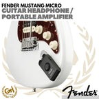 FENDER MUSTANG MICRO | GUITAR HEADPHONE PORTABLE AMPLIFIER