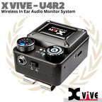 XVIVE U4R2 In Ear Audio Monitor Wireless System with 2 Receiver