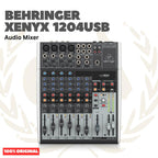 Behringer XENYX 1204USB Premium 12-Input 2/2-Bus Mixer - Audio Mixer