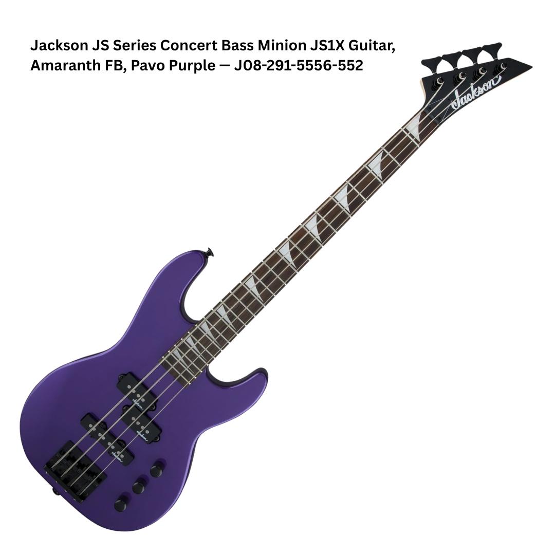 Jackson JS Series Concert Bass Minion JS1X Electric Bass Guitar - Bass Listrik Elektrik