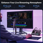 MAONO AMC2 A NEO Set Bundle Live Streaming Audio Mixer & Sound Card