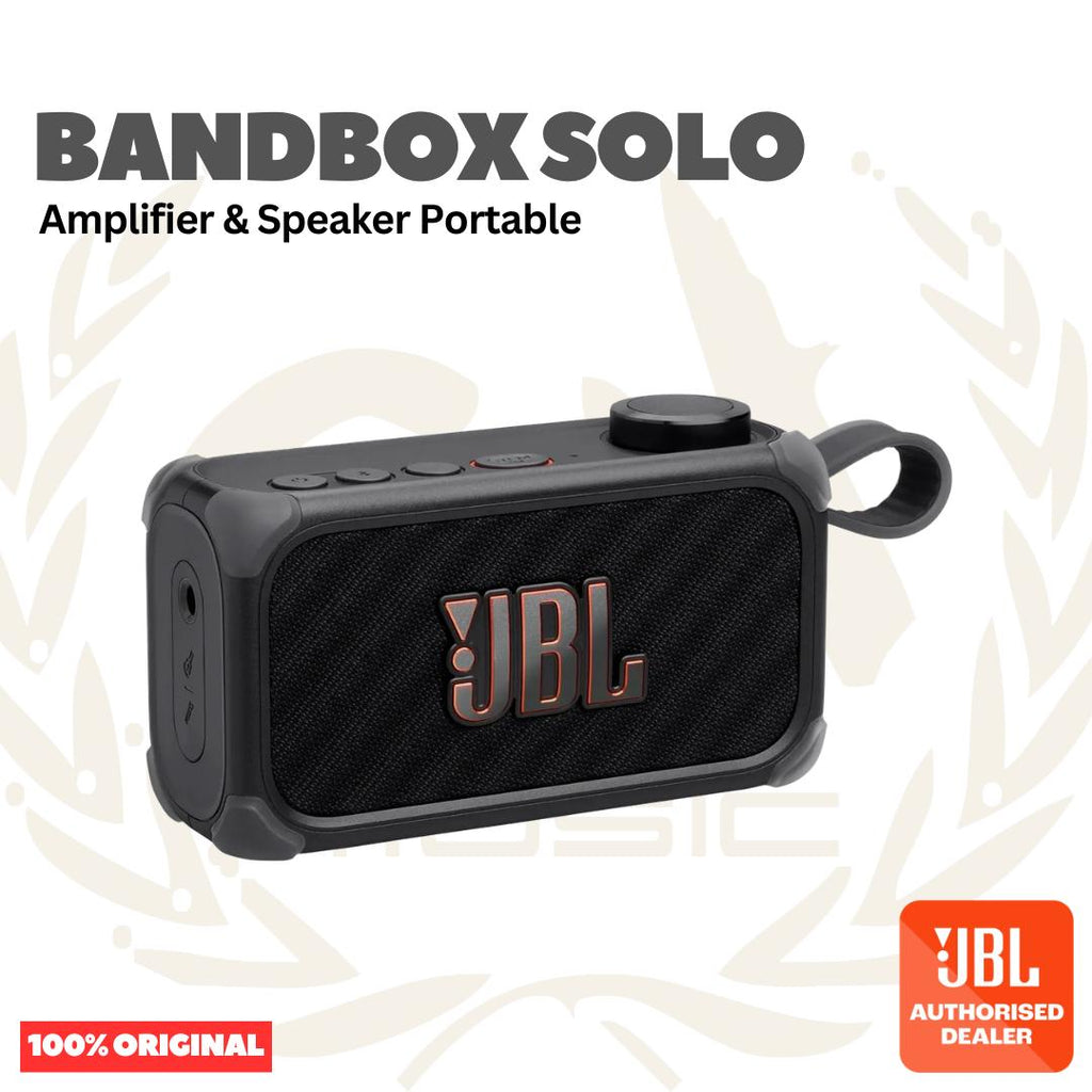 JBL Bandbox Solo Amplifier & Speaker Portable - Speaker Ampli Portabel Gitar Bass