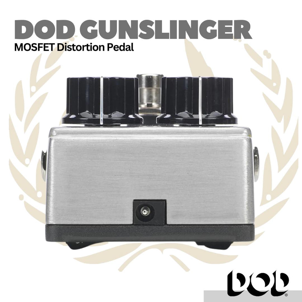 DOD Gunslinger MOSFET Distortion Effect Pedal - Efek Gitar Distorsi Asli