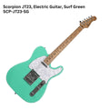SCORPION JT23 Black Jaguar Series Electric Guitar - Gitar Listrik Tele