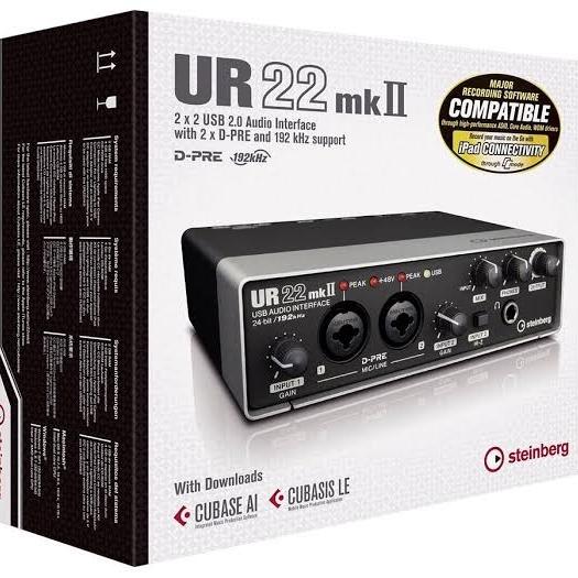 STEINBERG UR22 MKII USB AUDIO INTERFACE