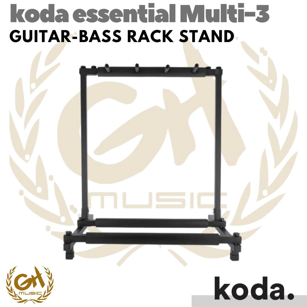 Koda Multi 3 Electric Bass Guitar Gitar Rack Stand TWO isi 3 elektrik