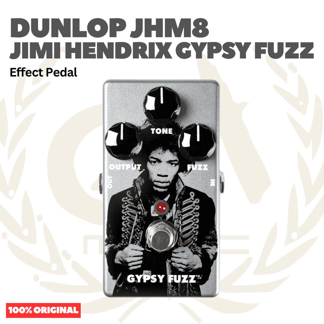 Dunlop JHM8 Jimi Hendrix Gypsy Fuzz Effect Pedal - Efek Pedal Gitar