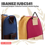 Ibanez IUBC541 Powerpad Designer Collection Gig Bag for Concert Ukulele - Tas Ukulele Concert Original Asli
