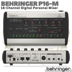 BEHRINGER POWERPLAY P16-M 16 Channel Digital Personal Mixer | P16M P16