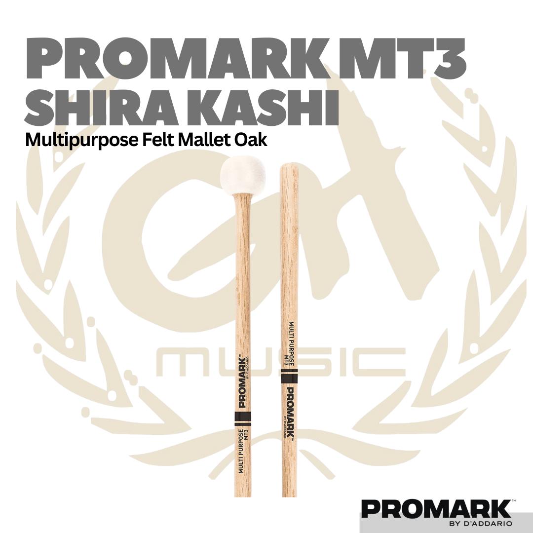 Promark Shira Kashi MT3 Oak Medium-Hard Felt Mallet