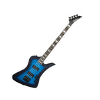 Jackson JS Series Kelly Bird Bass JS3Q Guitar, Amaranth FB - Bass Elektrik