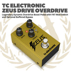 TC Electronic Zeus Drive Overdrive - Efek Gitar Bass Pedal