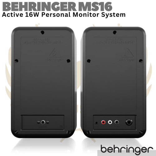 BEHRINGER MS16 Active 16W Personal Studio Speaker Monitor System