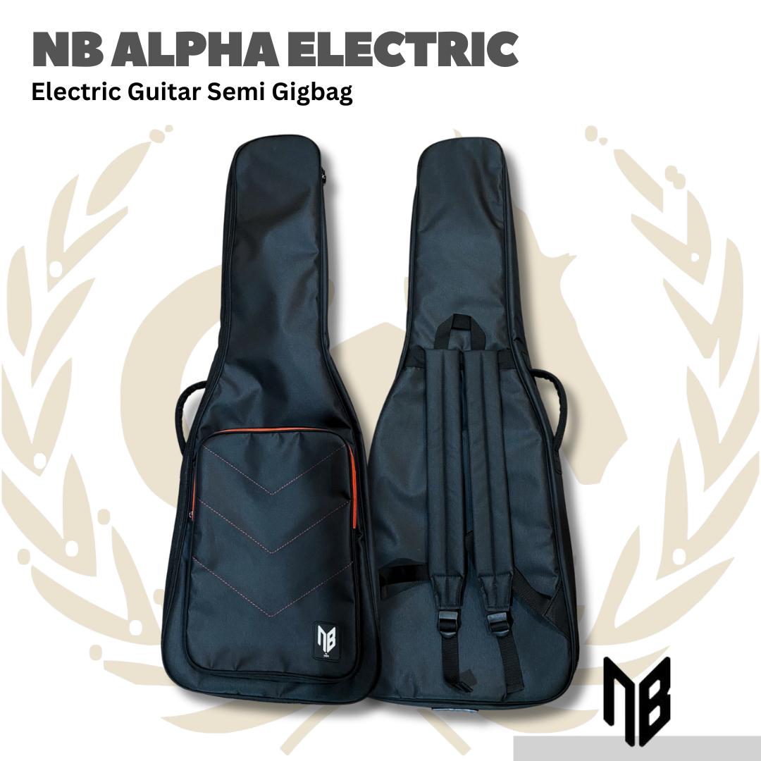 NB Alpha Electric Guitar Semi Gigbag - Tas Gitar Elektrik Semi Gigbag