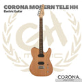 CORONA MODERN PLUS Telecaster HH Mahogany Electric Guitar - Gitar Elektrik