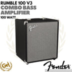 Fender Rumble 100 V3 Combo Bass Amplifier - Ampli Bass Combo 100W