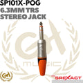 SREXACT 6.3mm TRS Stereo Jack - 6.5mm Akai Toa Instrumen Balanced 1/4"