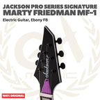 Jackson Pro Series Signature Marty Friedman MF-1 w/Signed Electric Guitar - Gitar Listrik Elektrik MF1 Signature
