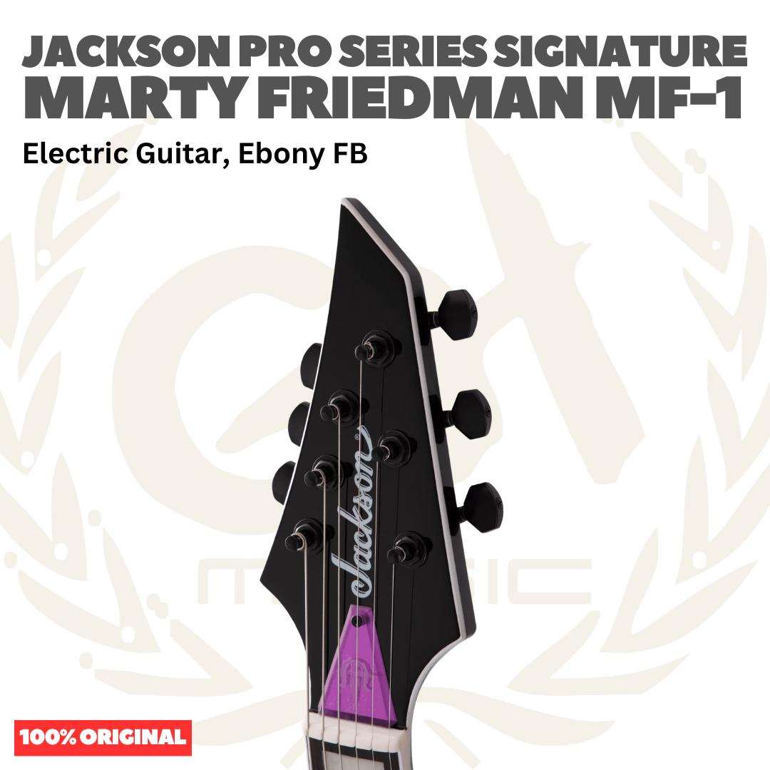 Jackson Pro Series Signature Marty Friedman MF-1 w/Signed Electric Guitar - Gitar Listrik Elektrik MF1 Signature