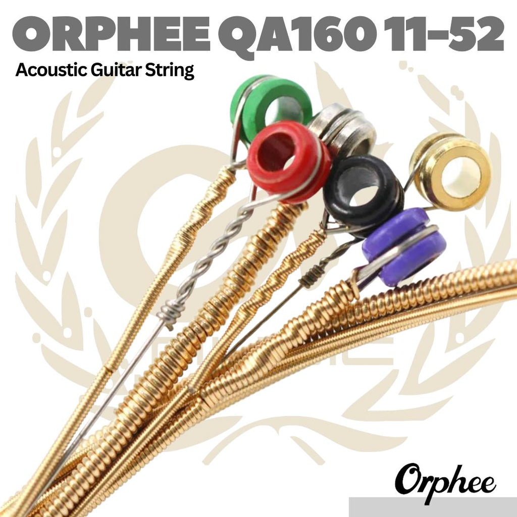 Orphee QA160 Acoustic Guitar String 11-52 - Senar Gitar Akustik