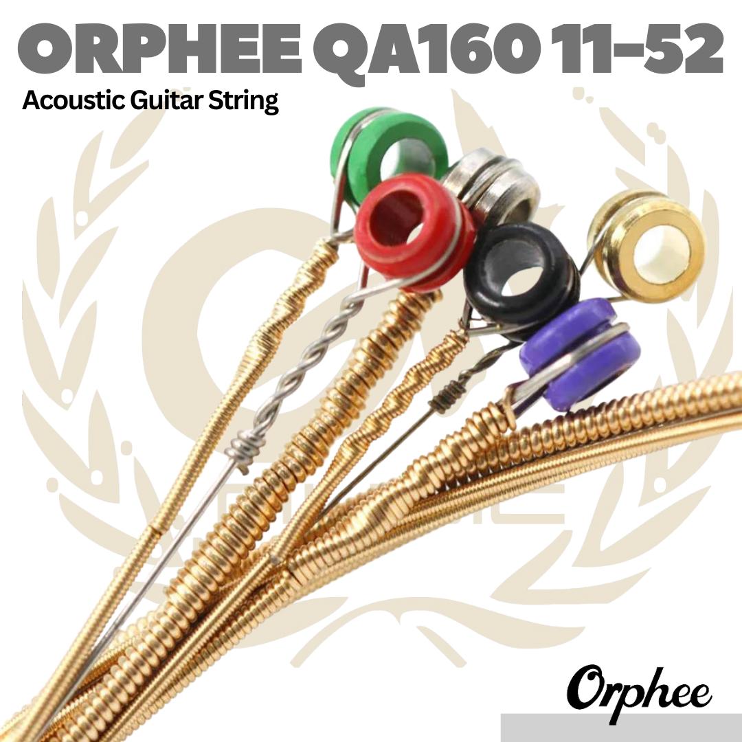 Orphee QA160 Acoustic Guitar String 11-52 - Senar Gitar Akustik