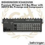 Behringer XENYX X2442USB Premium 24 Input 4/2 Bus Mixer USB interface