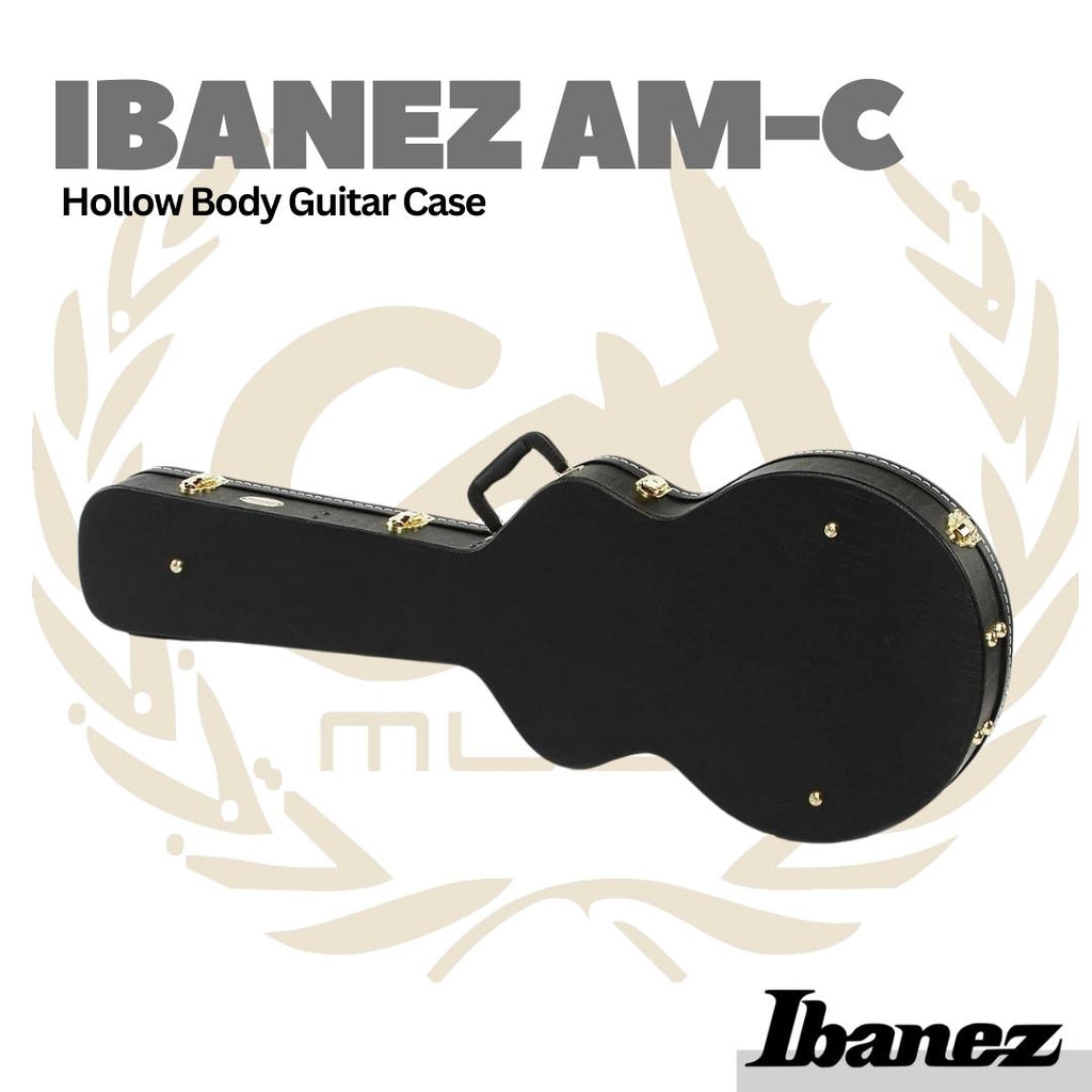 Ibanez AM-C Hollowbody Guitar Case - Hardcase Koper Gitar