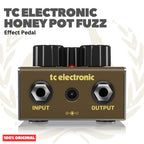 TC Electronic Honey Pot Fuzz Vintage-Flavored Fuzz Pedal with Massive Wall of Tones and Miles of Sustain Effect Pedal - Efek Pedal Gitar