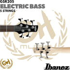 IBANEZ GSR205 5 STRING ELECTRIC BASS - BASS ELEKTRIK 5 SENAR