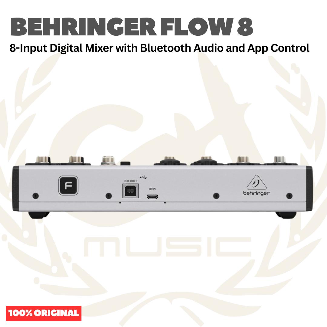 BEHRINGER FLOW 8 MULTITRACK DIGITAL MIXER & AUDIO INTERFACE/SOUNDCARD FLOW8