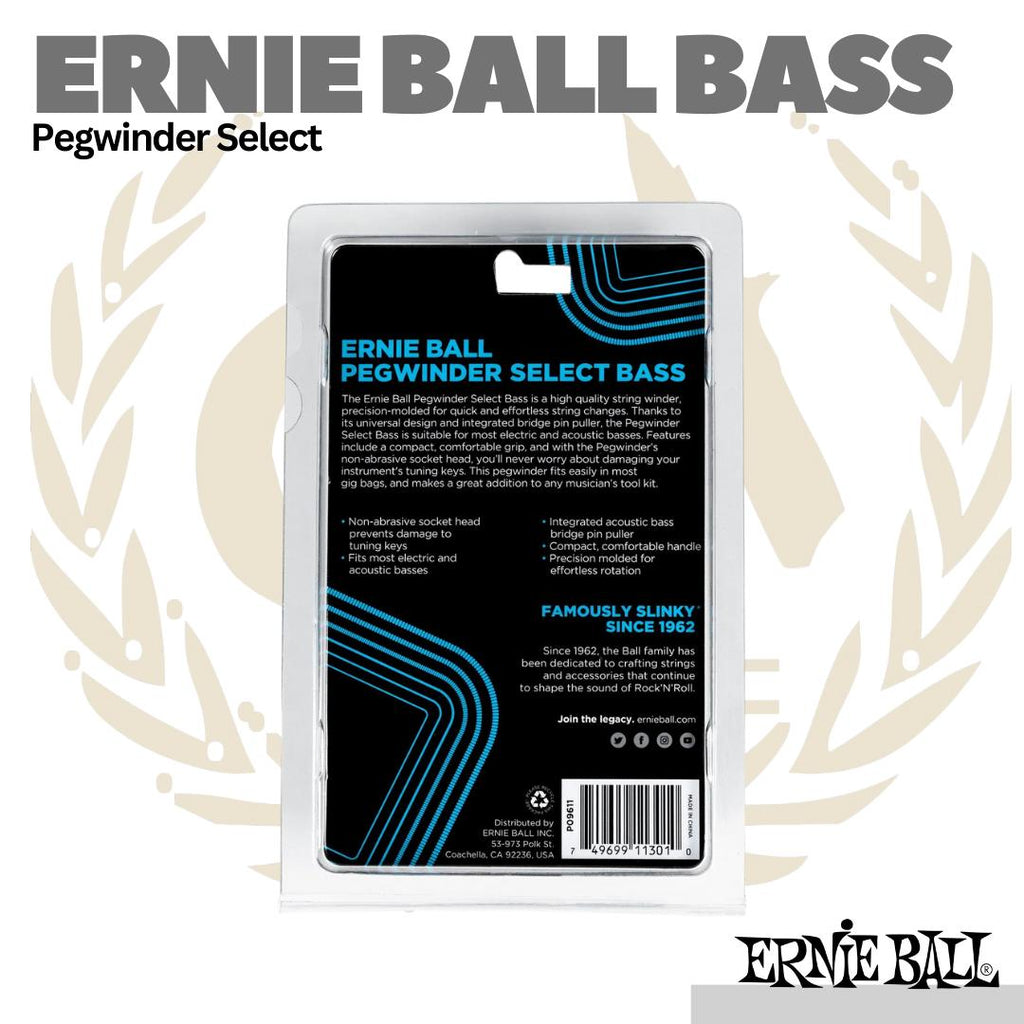 Ernie Ball Bass Pegwinder Select - Pemutar Senar