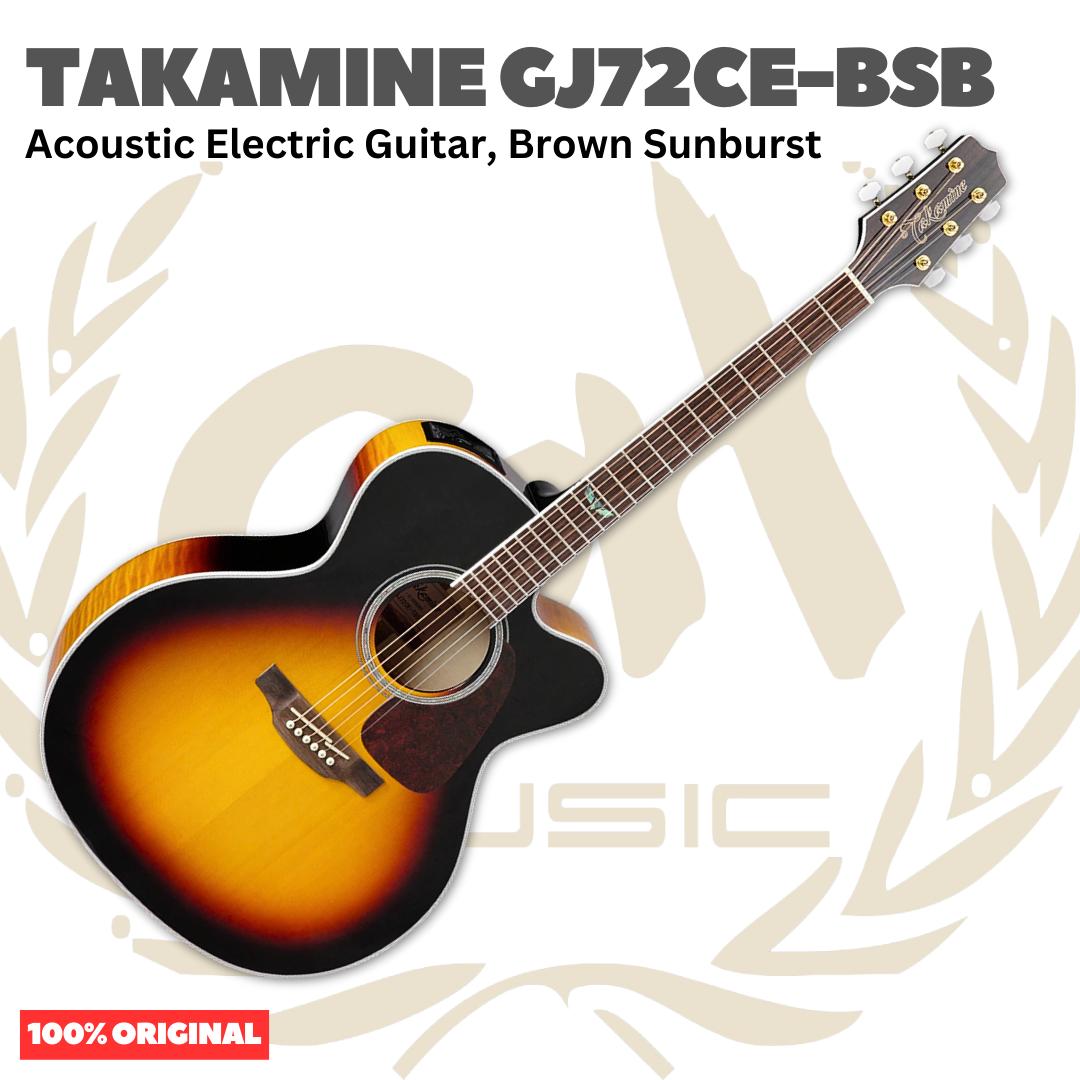 TAKAMINE GJ72CE Acoustic Electric Guitar - Gitar Akustik Listrik Elektrik dengan Preamp GJ72 CE Original Asli