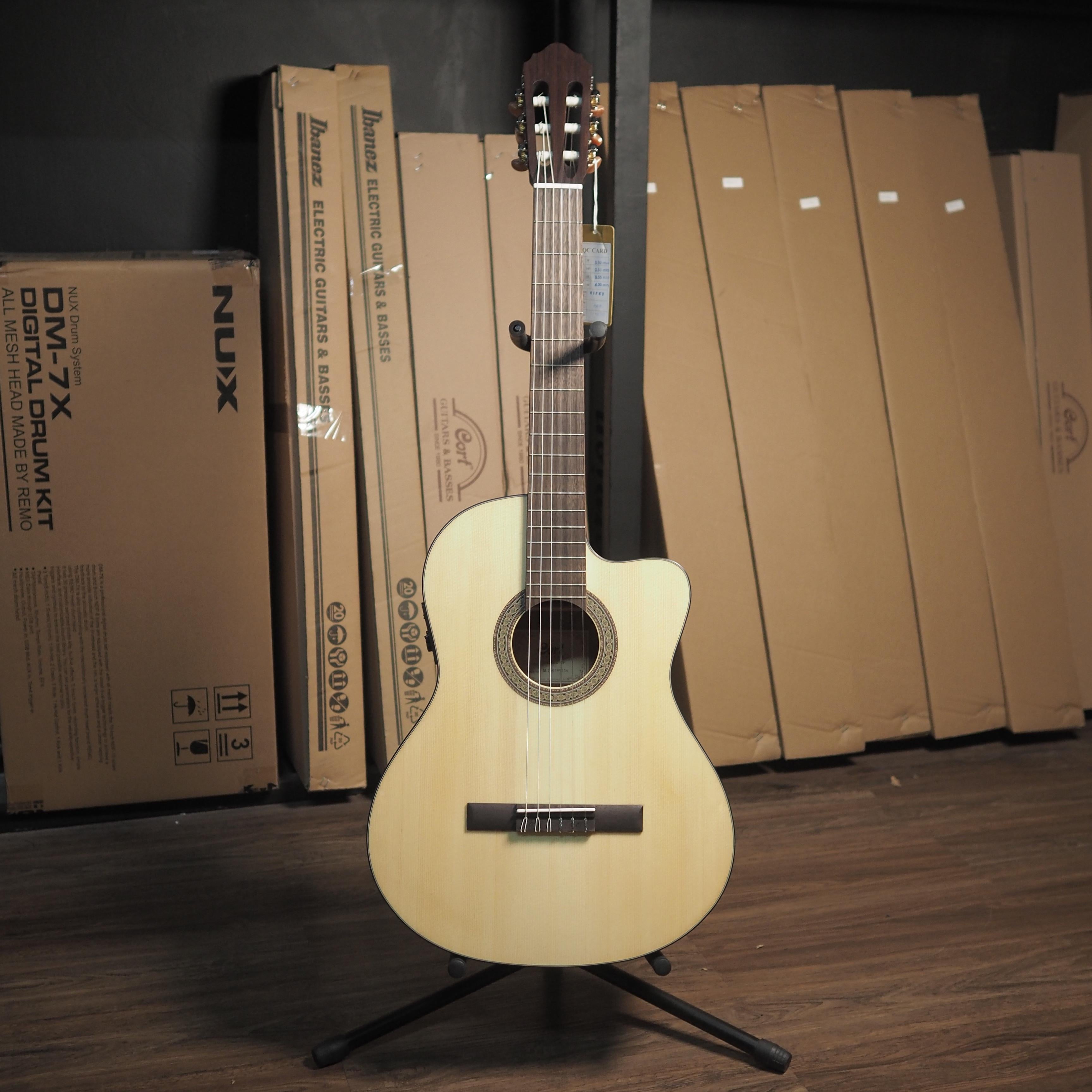 CORT CEC-1 Classic Nylon Acoustic Electric Guitar - Akustik Nilon CEC1 CE-C1