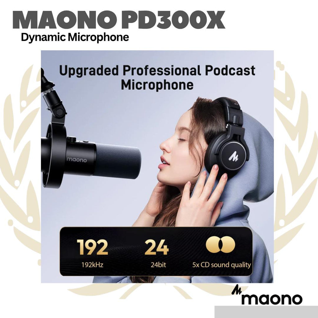 MAONO PD300X USB/XLR Dynamic Microphone | Mic Gaming Podcast