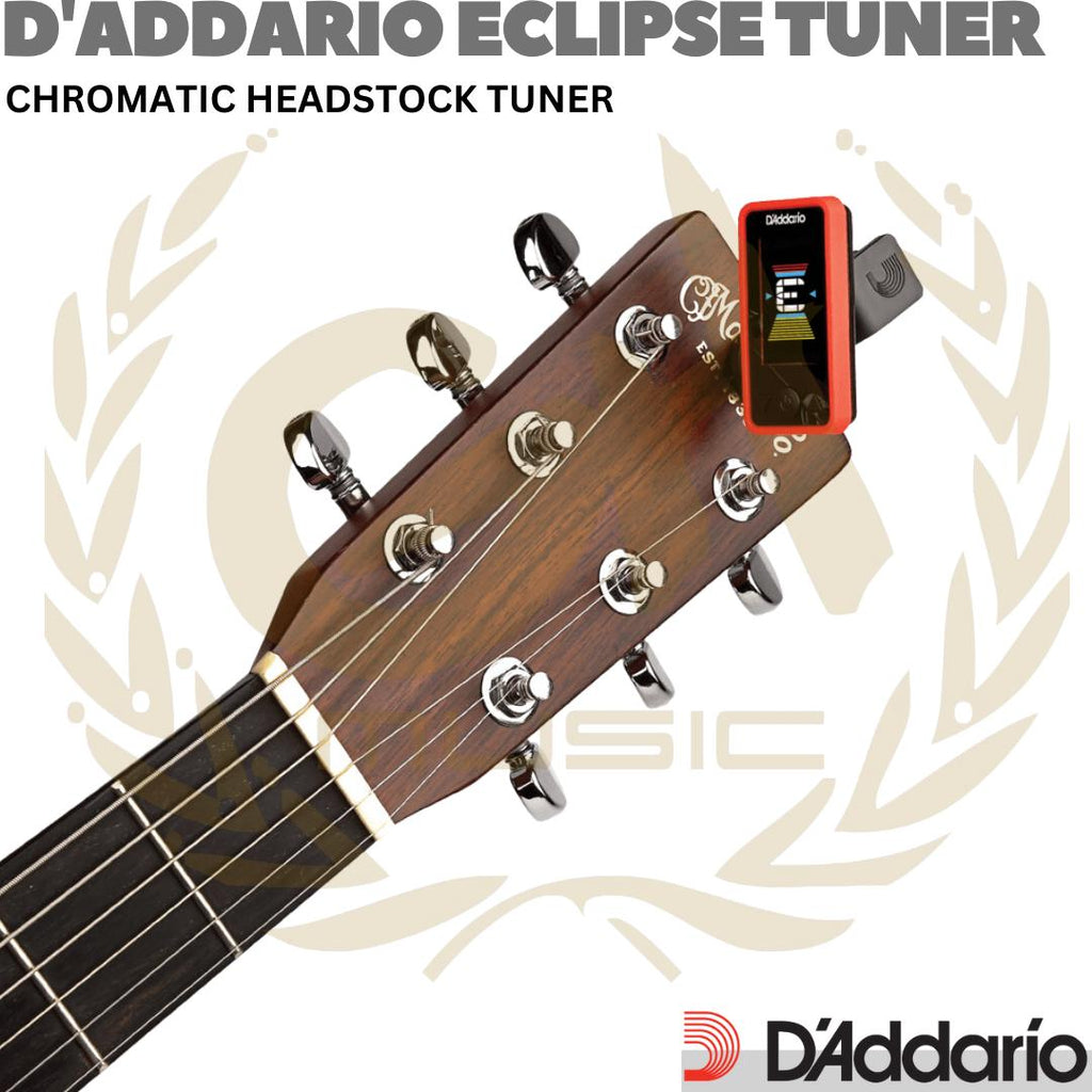 D'ADDDARIO Eclipse Tuner - Tuner Gitar Bass
