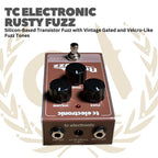 TC ELECTRONIC RUSTY FUZZ GUITAR EFFECT - EFEK GITAR BASS PEDAL