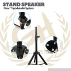 Stand Speaker  Floor Tripod Audio System CZS60100 - Stand Speaker
