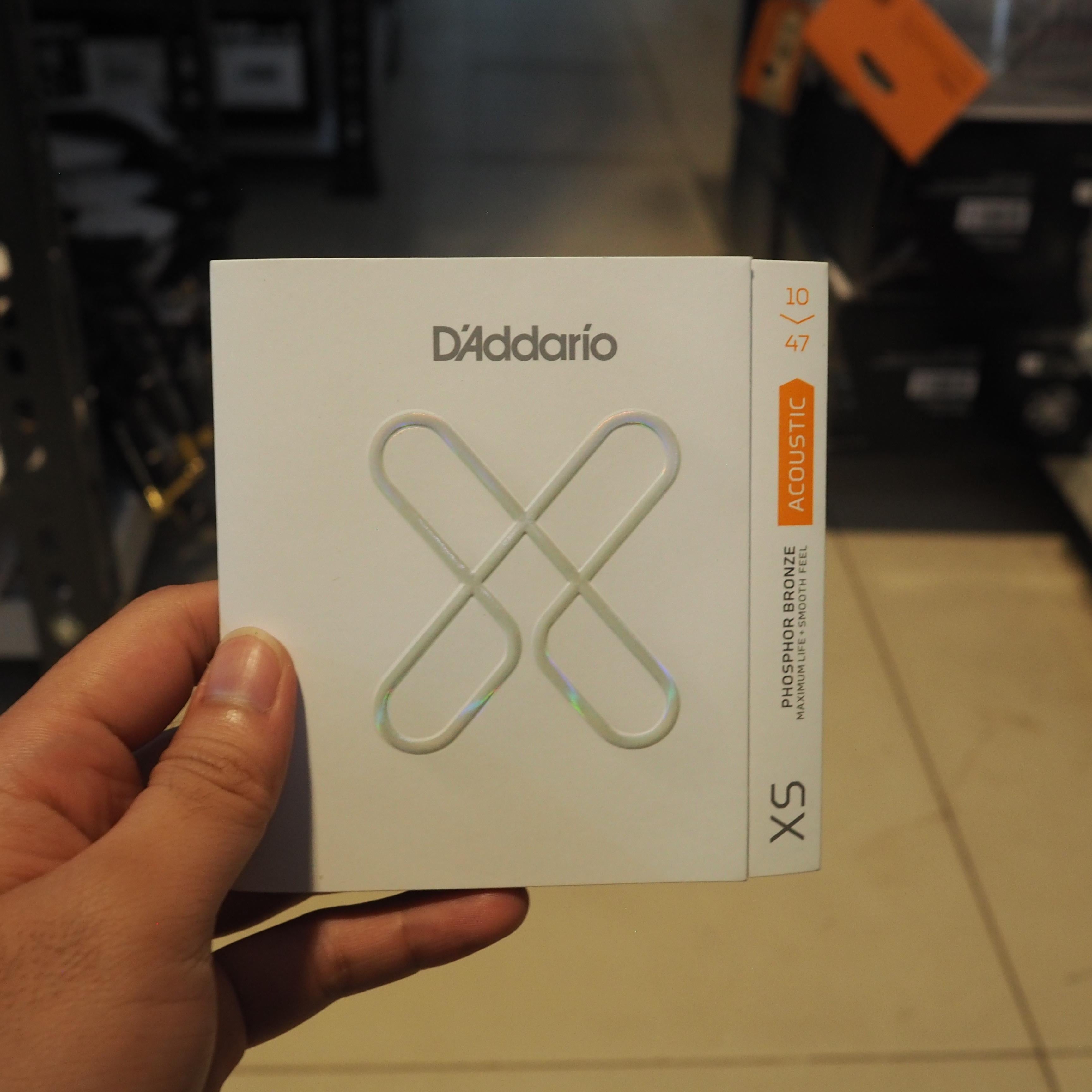 D'Addario XSAPB1047 Phosphor Bronze Extra Light | Senar Akustik 10 47