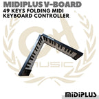 MIDIPLUS V BOARD 49 Bluetooth Midi Controller Portable Lipat | VBOARD