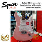 Squier Bullet Stratocaster HSS Electric Guitar, Laurel FB by Fender