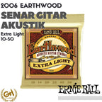 Ernie Ball 2006 Earthwood Extra Light Acoustic Guitar Strings 10-50