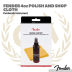 Fender 4 oz Polish and Shop Cloth 2-Pack - Pembersih Instrumen
