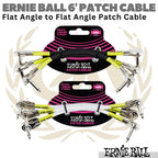ERNIE BALL Patch Cable 6 inch Flat Angle to Flat Angle | Kabel Jumper