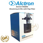 Alctron MA850 Shockmount Mic with Pop Filter