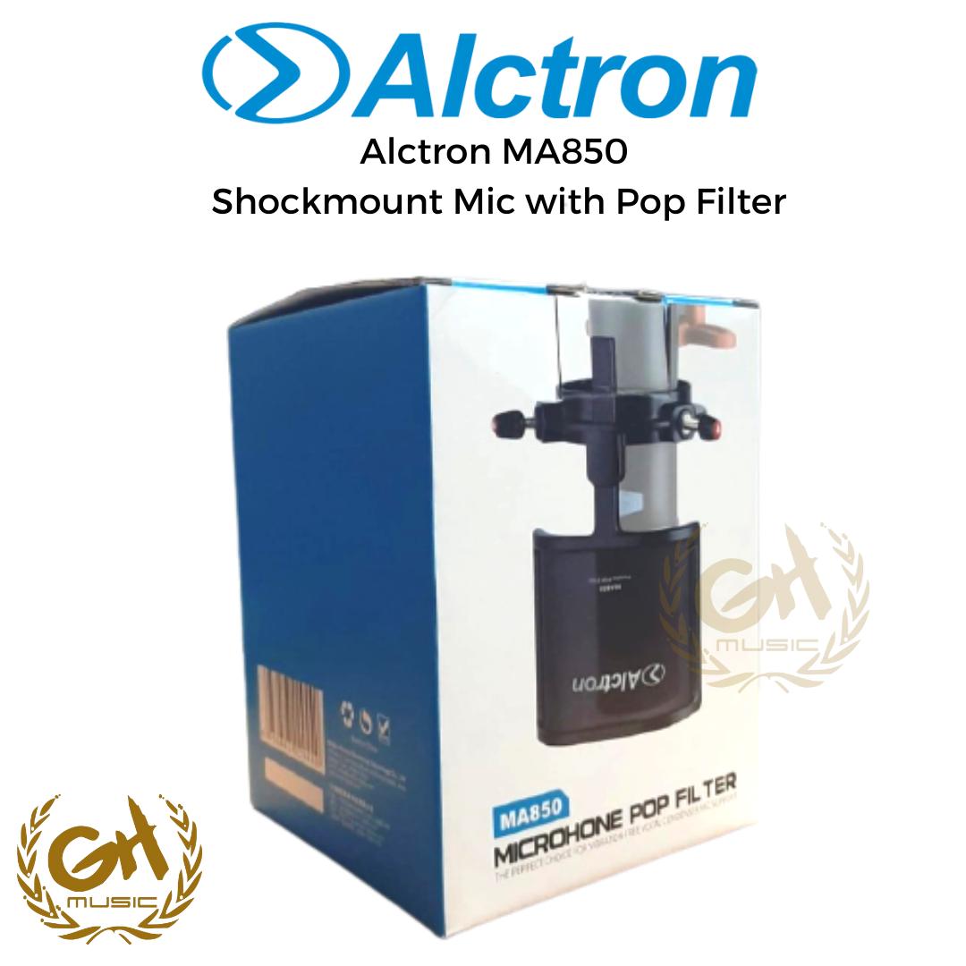 Alctron MA850 Shockmount Mic with Pop Filter